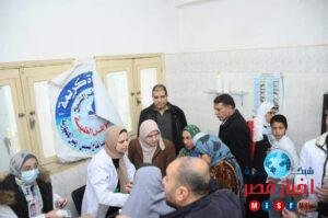 قافلة طبية شاملة بقرية السحايت بمركز الحامول كفر الشيخ