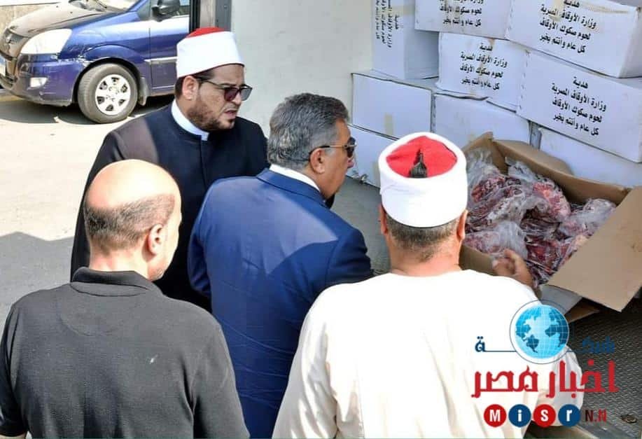 -محافظ الدقهلية يشهد استلام دفعه جديدة من لحوم الاضاحي